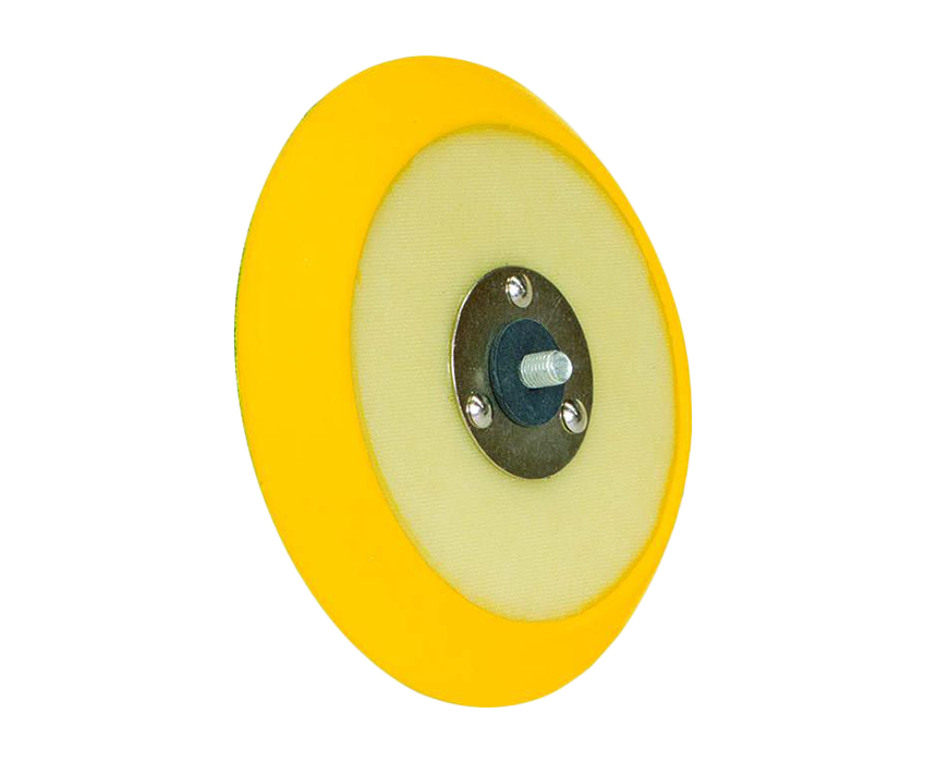 6" Flex Edge Grip Backing Plate 600Y - Angle View