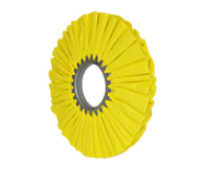 10" Yellow Mill Treated Airway Buffing Wheel 16ply