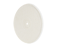 8" Sewn Buffing Wheel 20ply 60/60 1/4" Spiral Sew